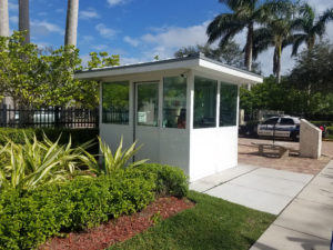 school security booths