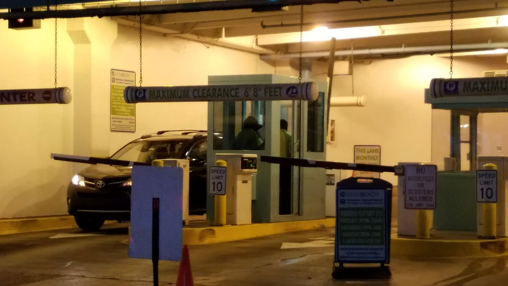 Parking Attendant Booth